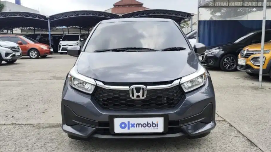 TDP 9,JT Honda Brio Satya 1.2 E Bensin-AT Abu-Abu 2025