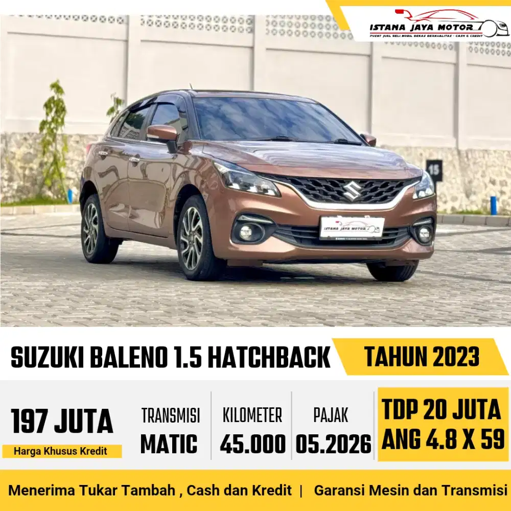 SUZUKI BALENO 1.5 HATCHBACK 2023