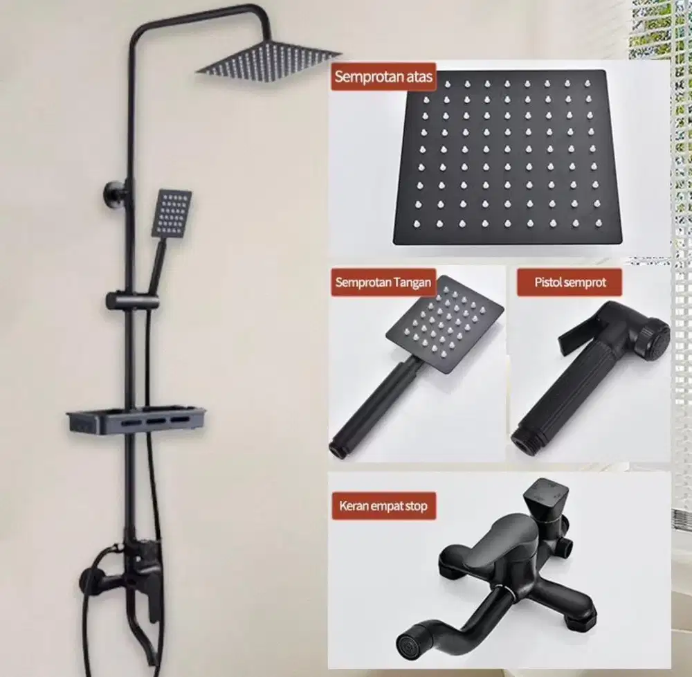 Jual shower masih baru tapi salah beli model