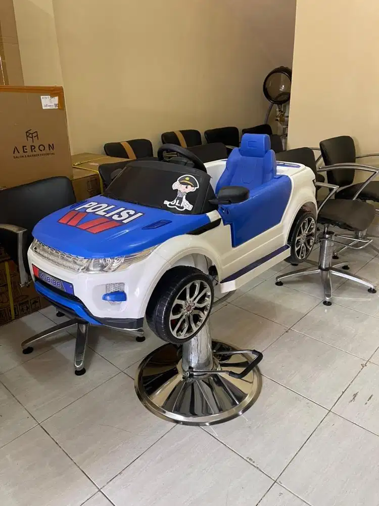 Kursi mobilan anak bekas barbershop second hidrolik bangku pangkas sal