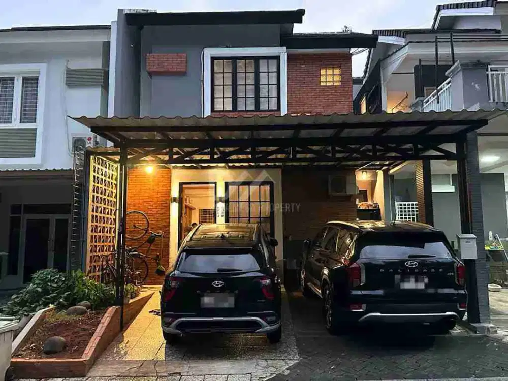 Dijual Rumah 2 Lantai Siap Huni Dalam Cluster Di Nusa Loka BSD