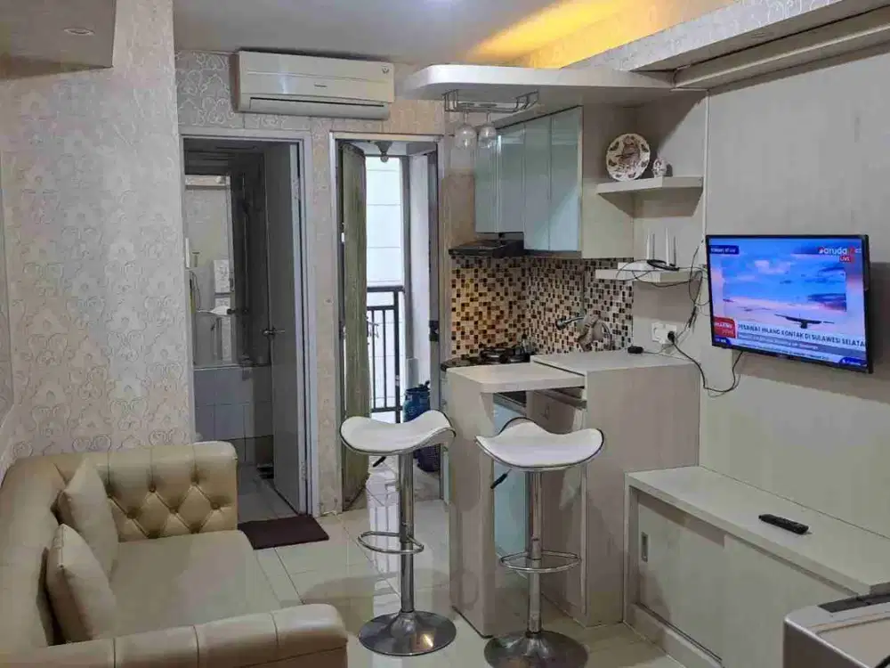 disewakan 2bedroom furnished tower geranium lt. 15