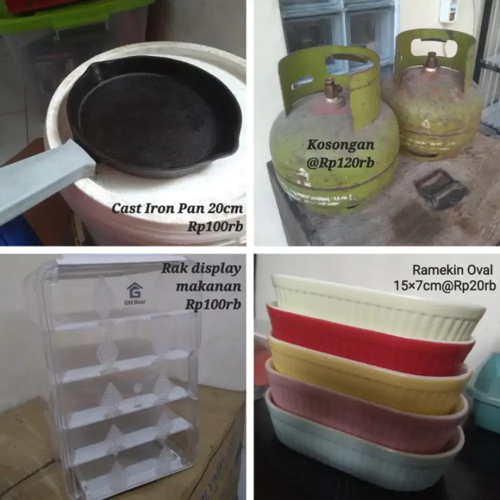 Perlengkapan Dapur (harga NETT)