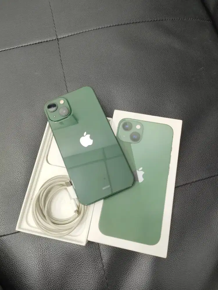 Jual iPhone 13 Green iBox