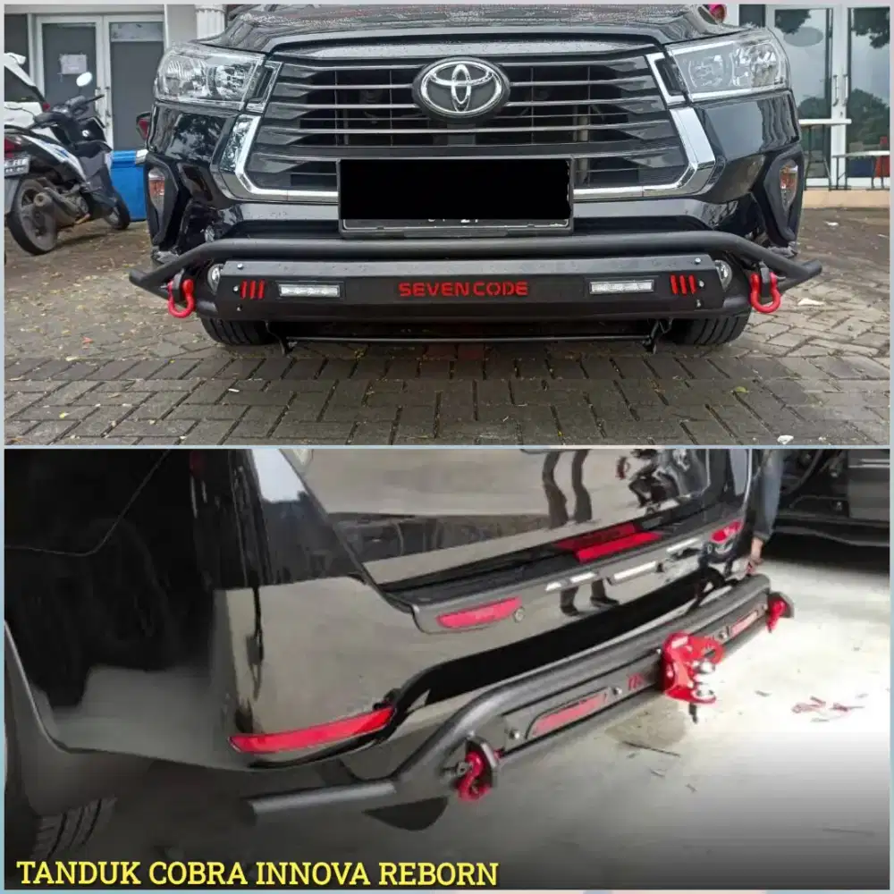 Tanduk depan belakang Innova reborn model cobra