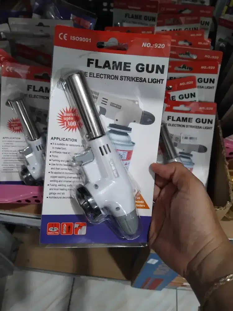 Flame Gun atau Gas Torch