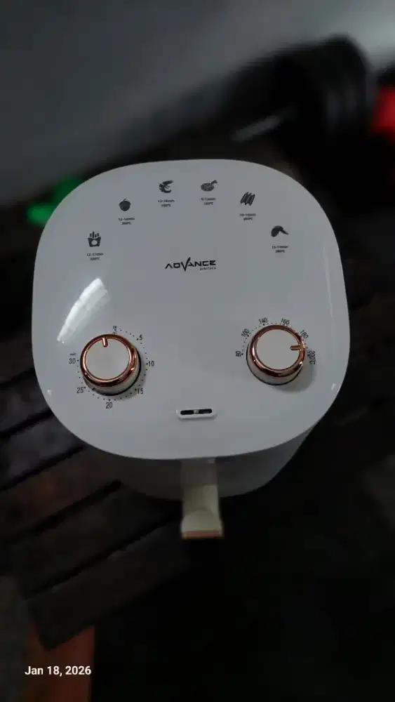 Air Fryer Advance (Minus Kipas Mati)