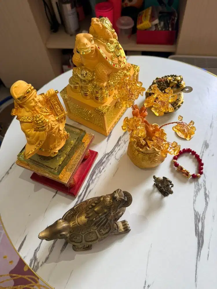 Paket Patung Feng Shui Pembawa Rezeki – Bekas Pajangan, Kondisi Baik