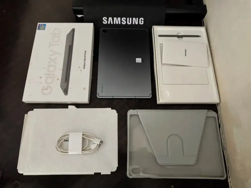 Samsung Tab S9 FE 5G Cellular 6/128gb SEIN Resmi Fullset original