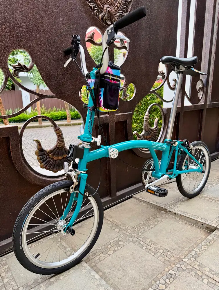 Brompton B75 M3E Tahun 2019 3 Speed