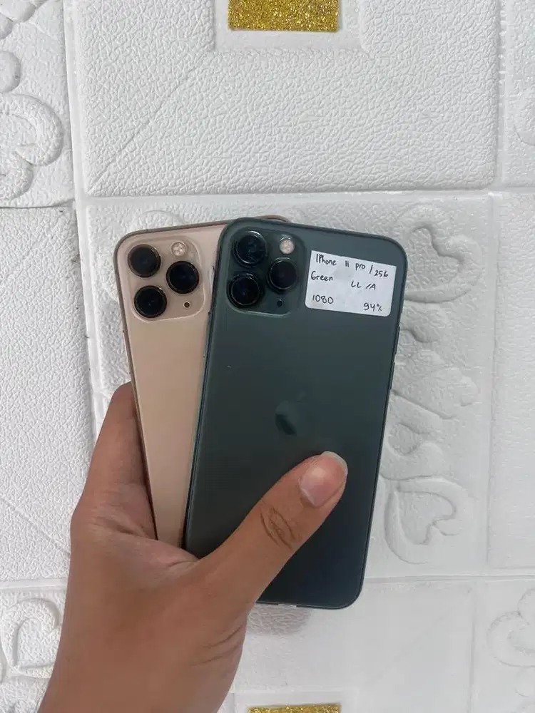 Iphone 11 pro 128gb all op 4jutaan