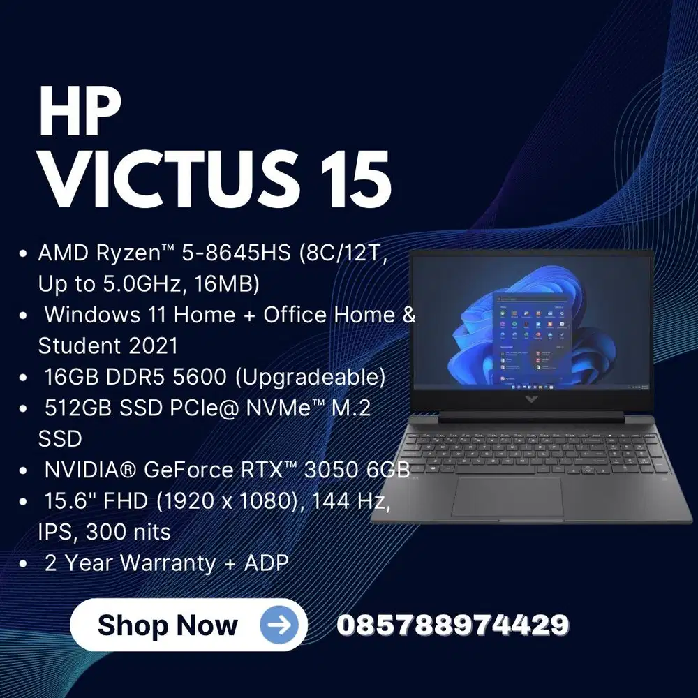Laptop HP VICTUS 15