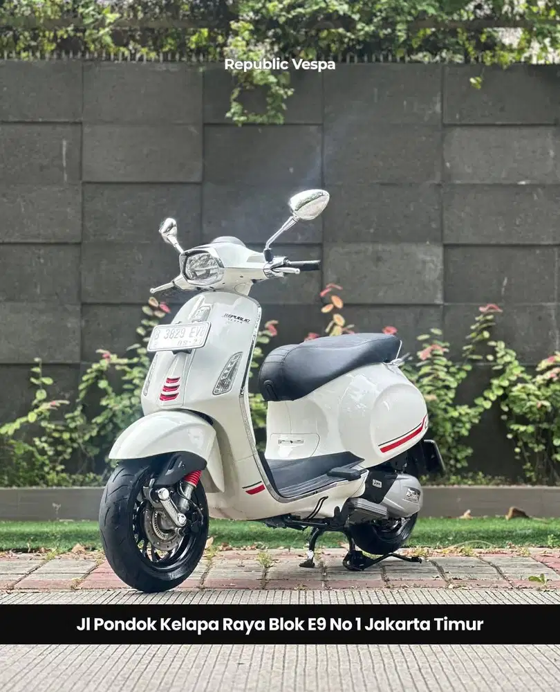 TERMURAH PIAGGIO VESPA SPRINT S150 IGET ABS LED FACELIFT TH 2022 PUTIH