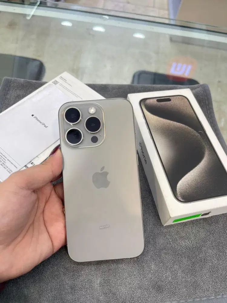 Iphone  15pro 128 Natural ex ibox fullset