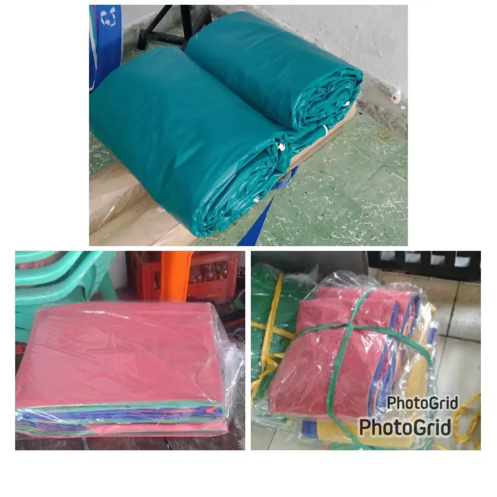 Kain terpal tenda kafe, tenda kanopi kain, tenda awning dll