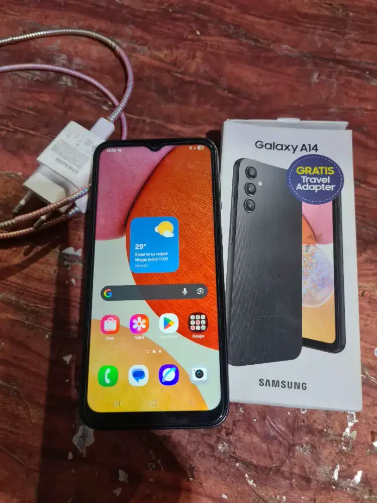 jual samsung 14 ram 4 /128