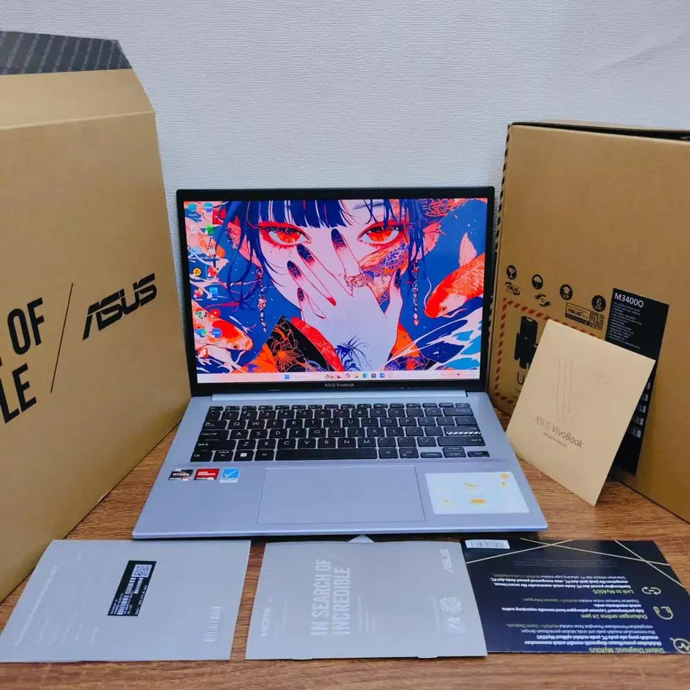 Asus Vivobook Pro M3400QA OLED AMD Ryzen 7 Ram 16/512GB 14Inc Fulset