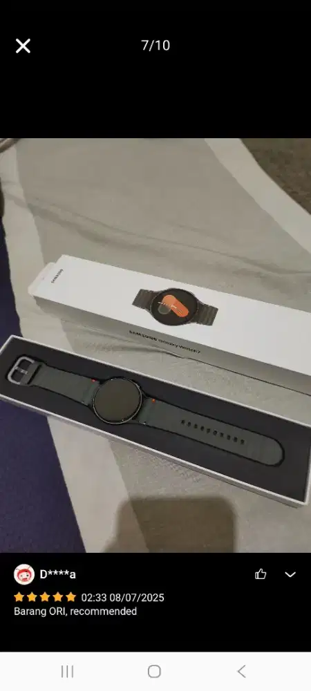 Samsung Galaxy Watch7 40mm warna green