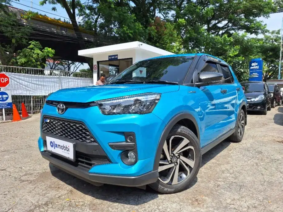 DP MURAH Toyota Raize 1.0 G One Tone Bensin-MT 2021 Biru CFFZB