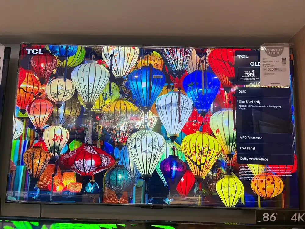 TV TCL QLED GOOGLE 4K 65 Inch