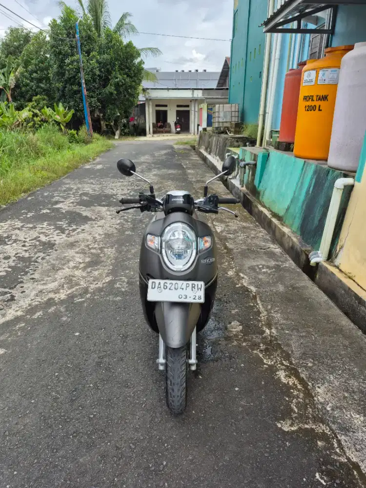 Scoopy 2018, tangan pertama