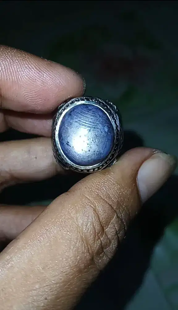 Batu cincin ruby daging star natural