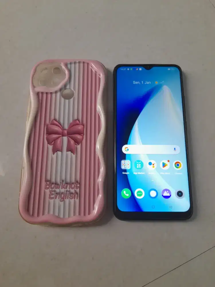 Realme C25 ram 4/64gb mulus dan normal