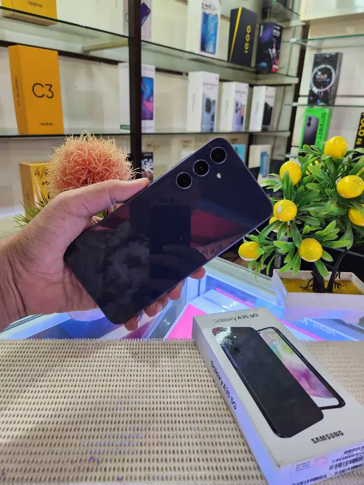 Samsung A35 5G Ram 8+8Gb/ 256Gb Fullset Mulus Original 100% Like New