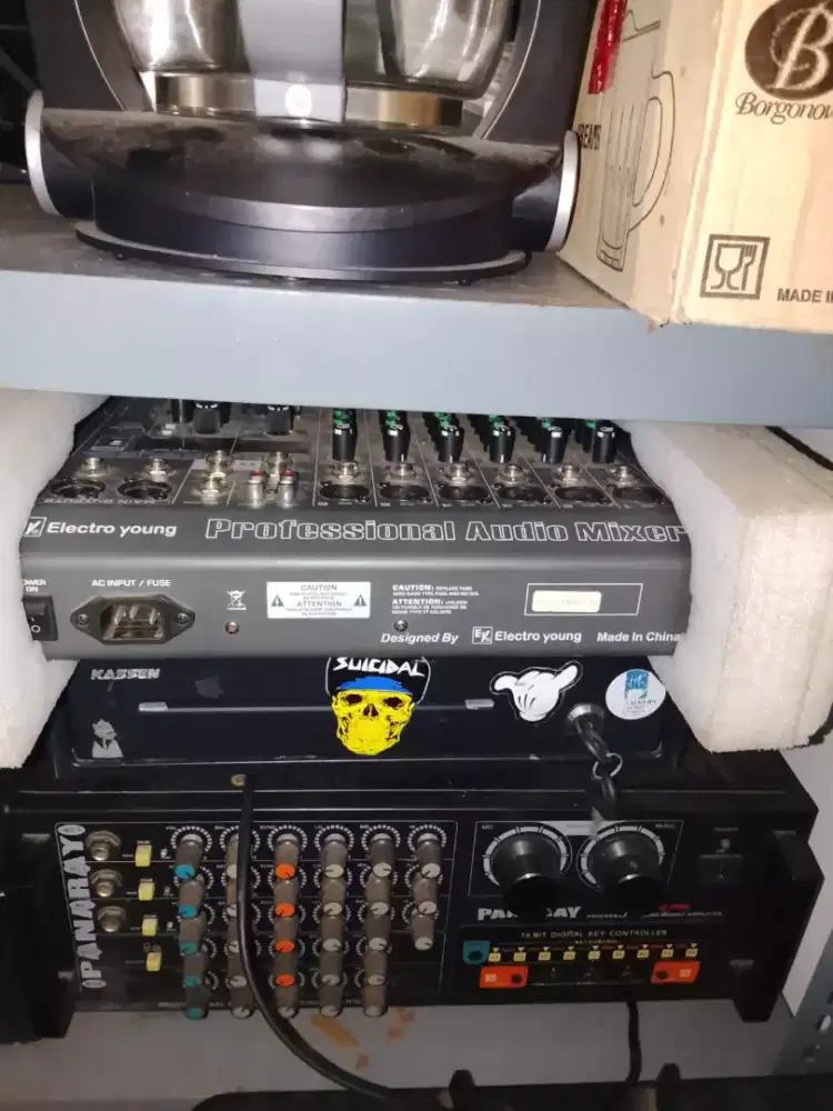 Power mixer 1set speaker