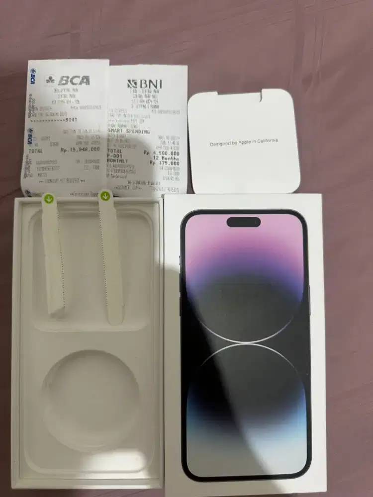 Iphone 14 Pro Max unit IBox Indonesia 128 Giga