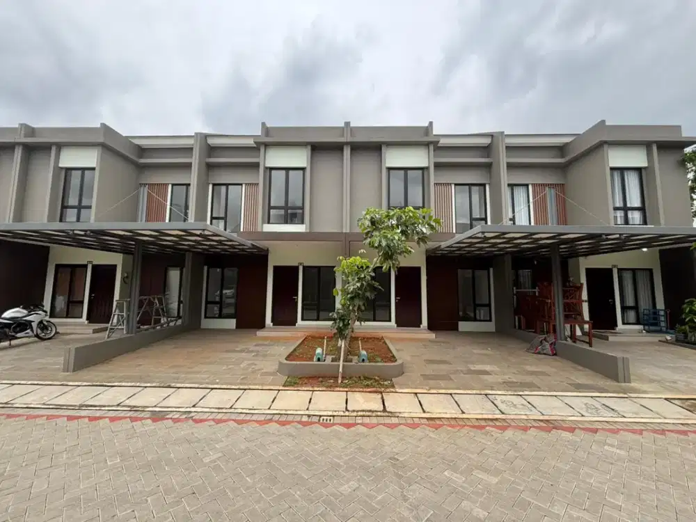 PROMO AWAL TAHUN RUMAH 2 LANTAI ADA KOLAM RENANG CICILAN CUMA 5 JUTAAN!