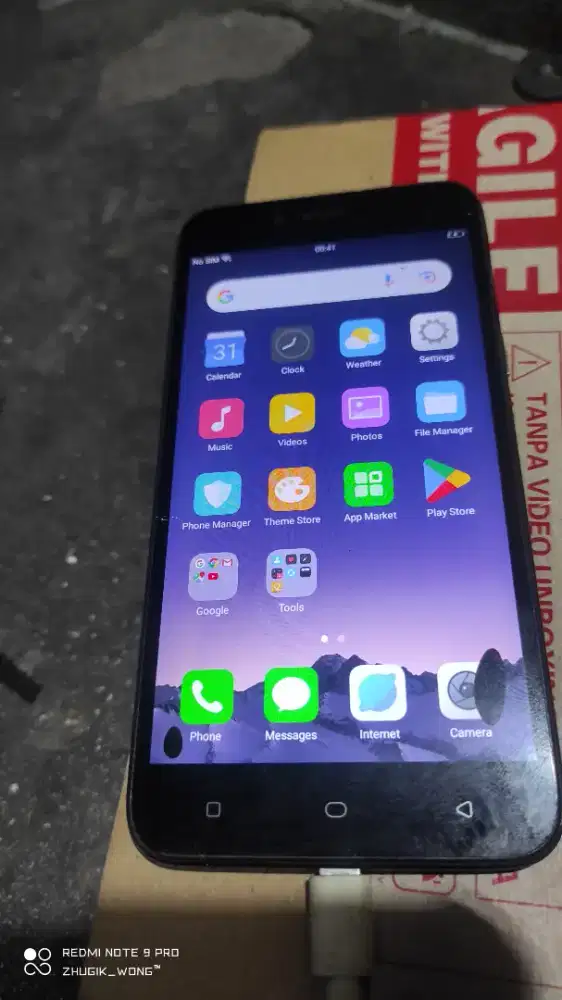 Hp Oppo a71 apa adanya, dan adanya yg km punya