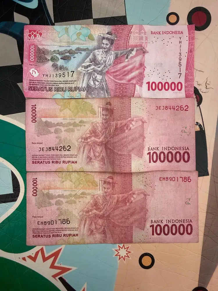 Uang bibit ganjil genap seri akhir 786