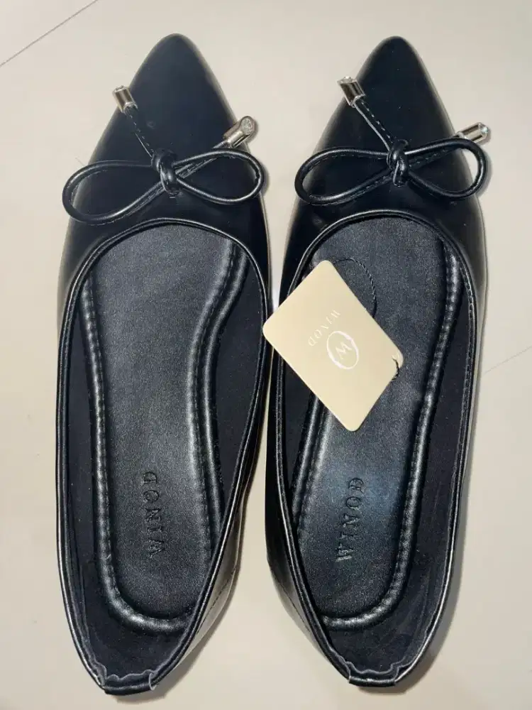 WINOD Lula Sepatu Kerja Size 39 Hak Chunky Heels 3cm