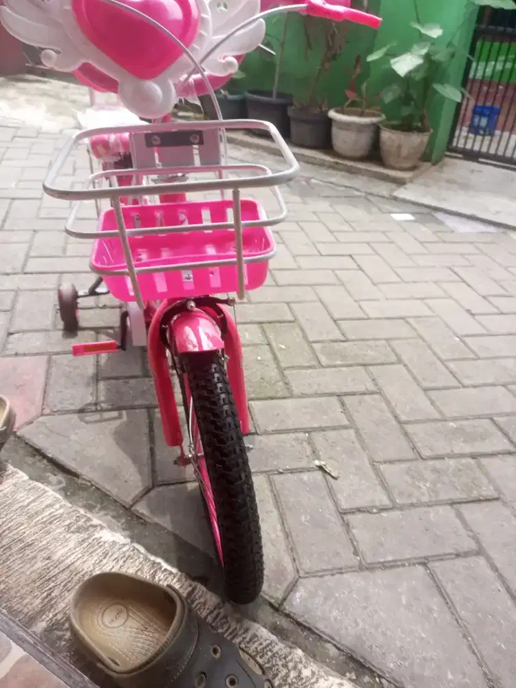 Di Jual sepeda anak ukuran ring 16 untuk umur 3sampay 5tahun