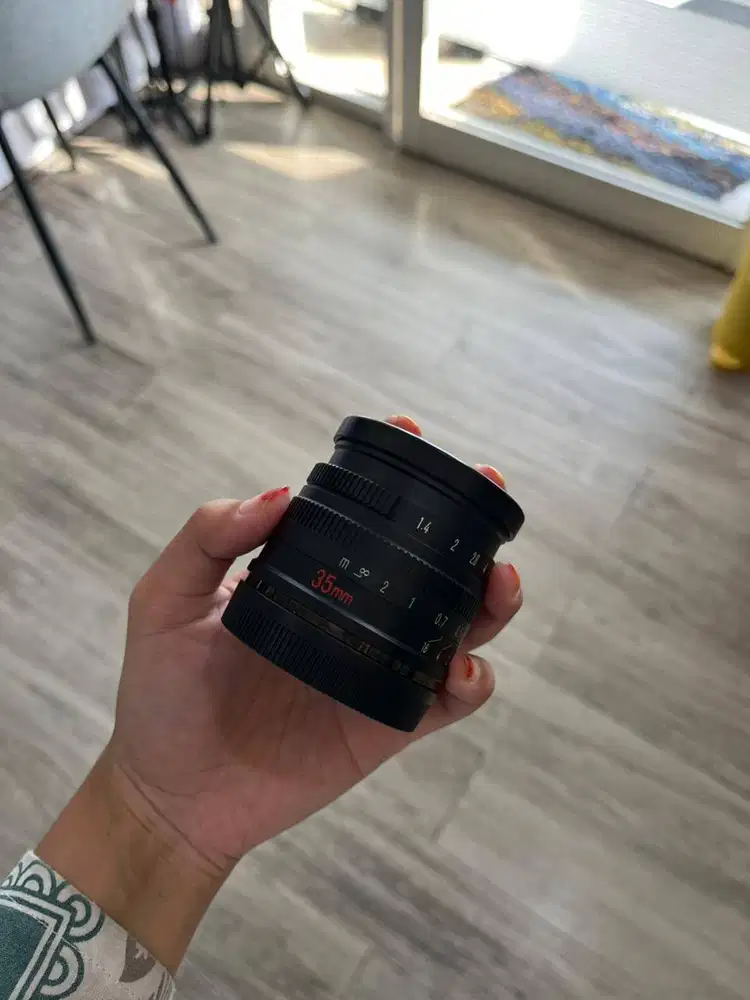 LENSA 7 ARTISAN 35MM F1.4 FOR CANON MIRRORLESS EOS M