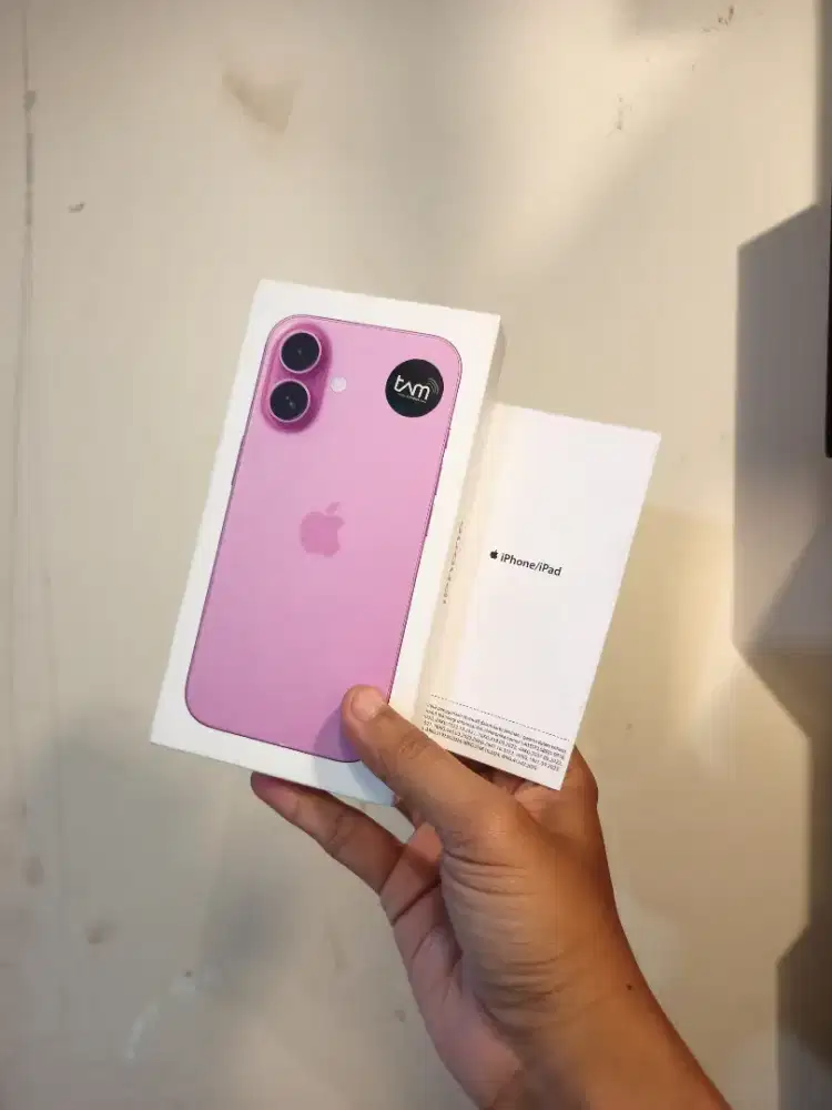 Jual Iphone 16 128Gb New Resmi Ibox Warna Pink