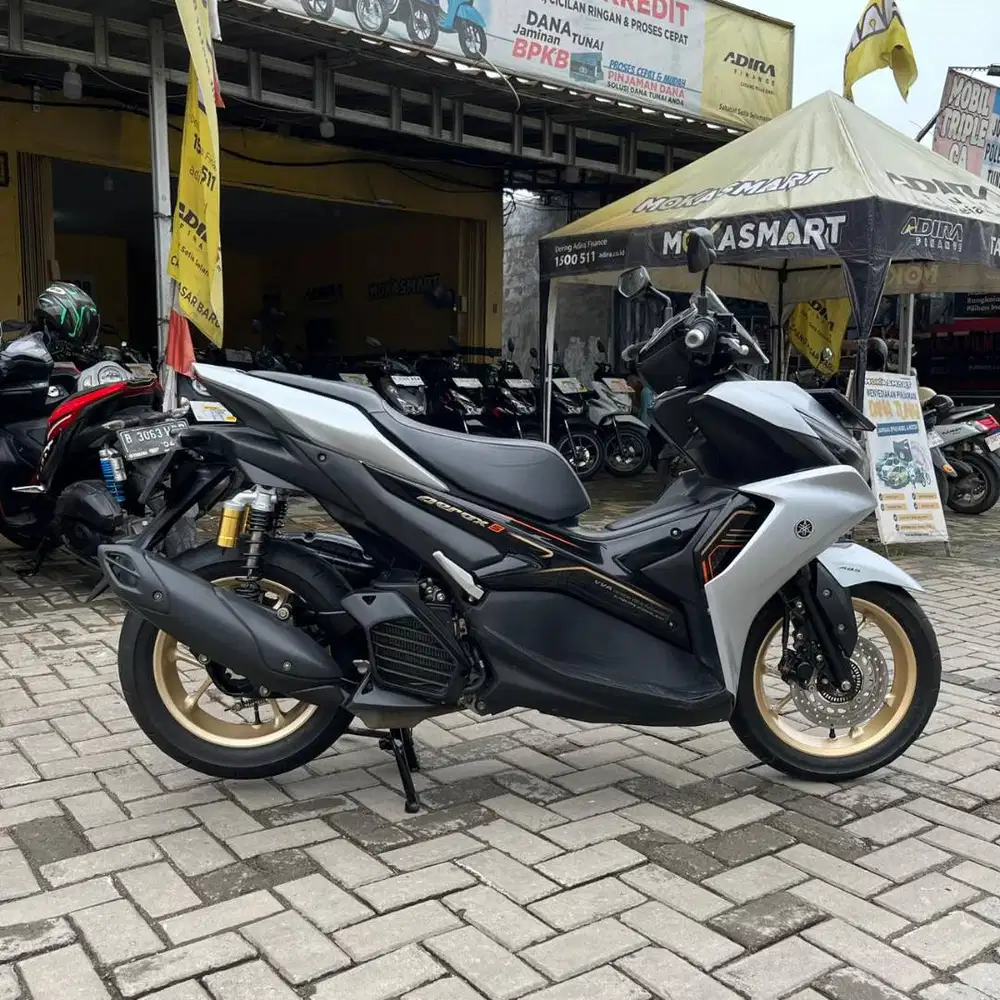 YAMAHA AEROX 155 VVA CON ABS 2024 KTP DAERAH BISA DI BANTU CASH/CREDIT