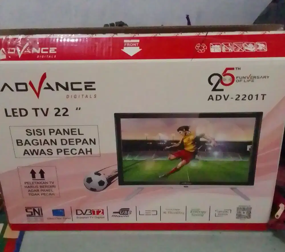 Jual TV 22 merk advan digital