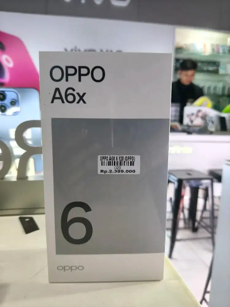 Ready Oppo A6x 6/128 garansi resmi 1tahun Atlantis dahsyat