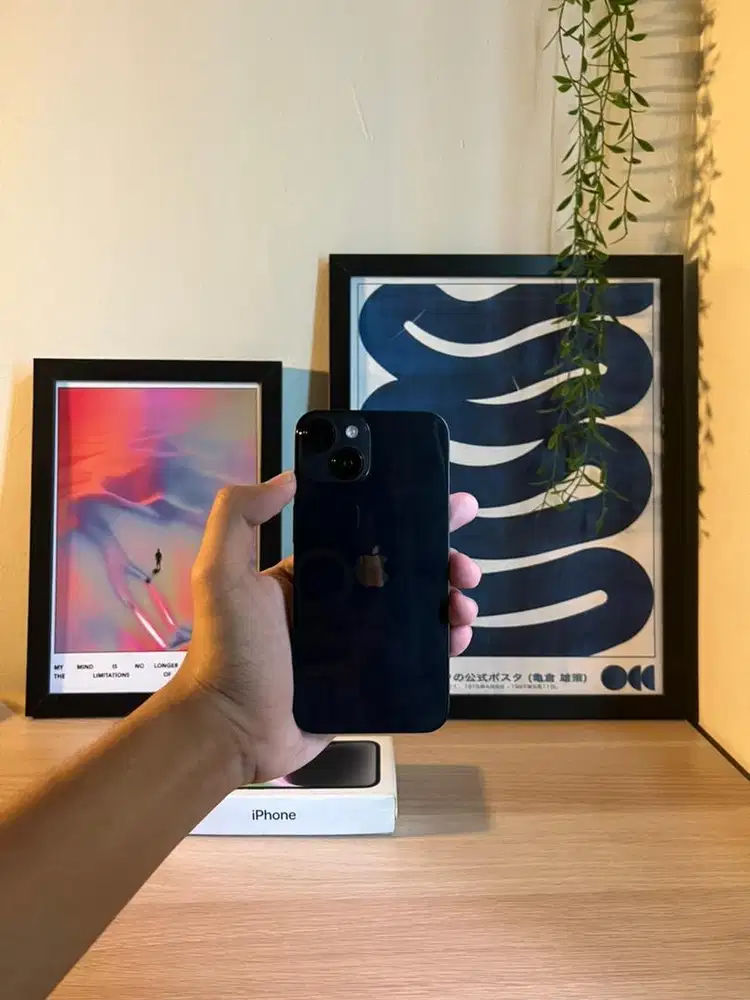 Iphone 14 128gb midnight | ibox | fullset