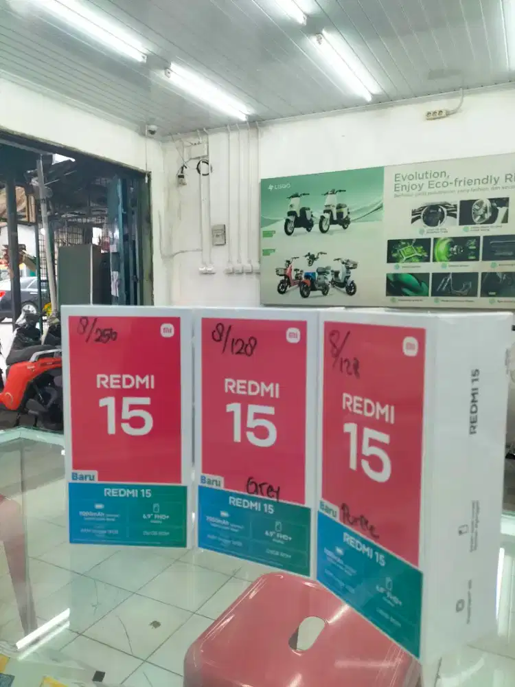 REDMI 15 (8GB+8GB I 128GB) BARANG SEGEL ORI