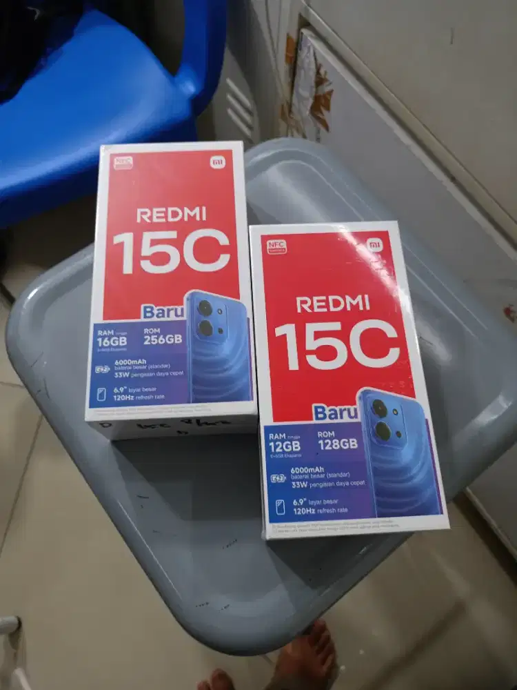 Redmi 15c 8/256 new promo 128