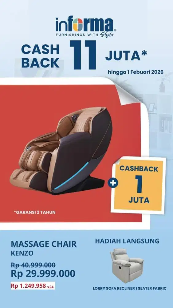 MASSAGE CHAIR ALICE  2.0