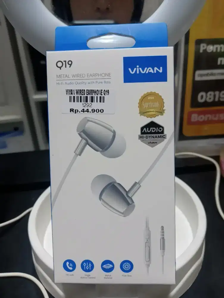 VIVAN WIRED EARPHONE Q19 | ATLANTIS DAHSYAT
