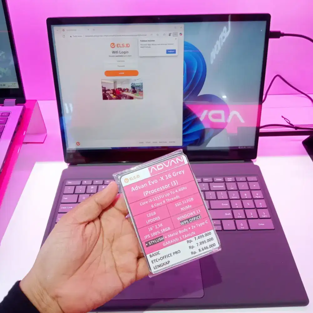 PROMO CICILAN LAPTOP ADVAN FREE 1X CICILAN