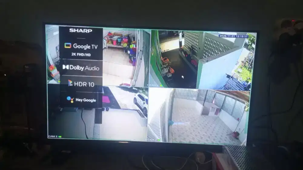 CAMERA CCTV SMART BISA MENDETEKSI PERGERAKAN ORANG DILENGKAPI AUDIO