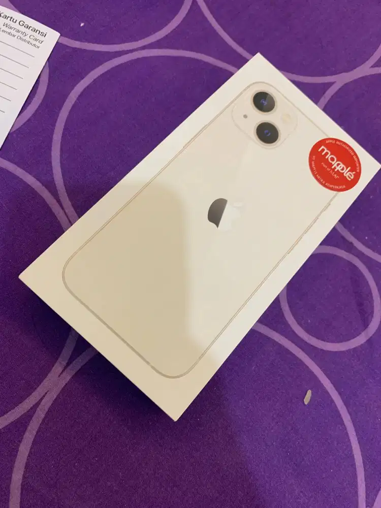 IPHONE 13 SEGEL BOX STARLIGHT 128 GB DGMAP