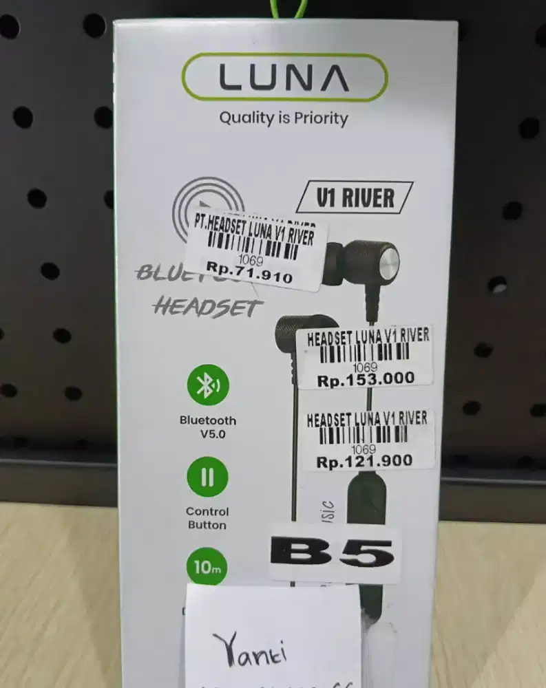 HEADSET LUNA V1 RIVER | ATLANTIS DAHSYAT