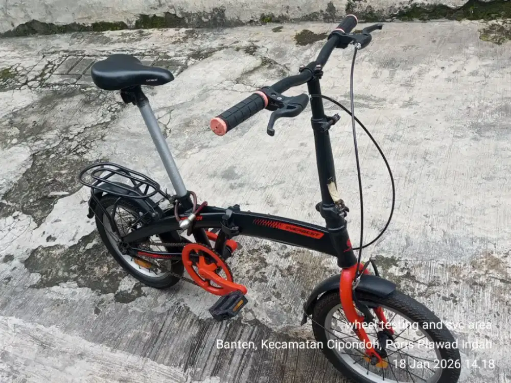 Jual cepat sepeda everbest pemakaian baru 5 bulan